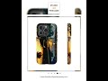 Jamaica Sunset Wine Glass iPhone Case: Dual Layer Protection