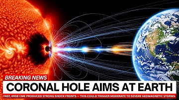 A Massive Coronal Hole Just Opened — Earth Is Now in the Firing Line