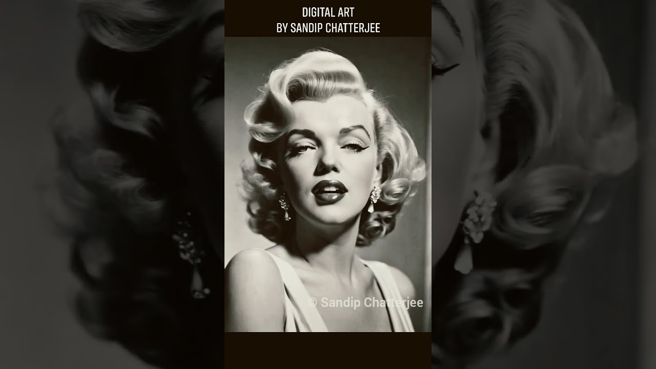 Marilyn Monroe Digital Art - Mesmerizing Timeless Beauty in Pixels | 