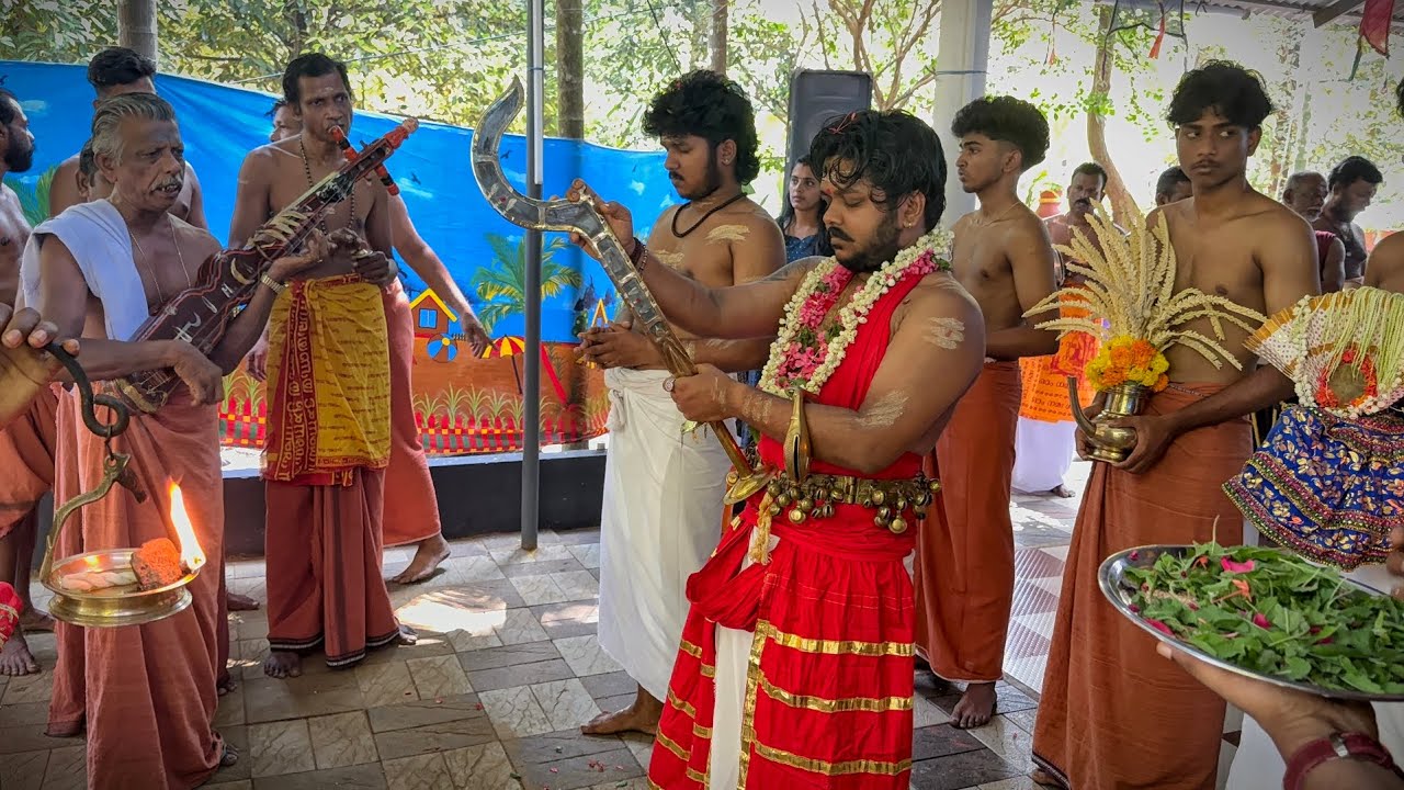 തോറ്റംപാട്ട് മഹോൽസവം അടിലക്കുഴി ധർമ്മ ദൈവ ക്ഷേത്രം നന്തിക്കര 2026 #thottampattu #kalampattu#trending