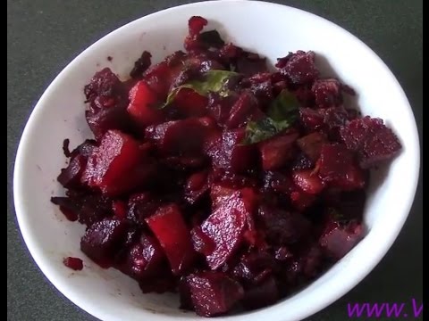 பீட்ரூட் உருளைக்கிழங்கு பொரியல்(How to cook Beetroot potato poriyal?)