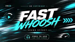 Fast Whoosh Sound Effect Powerful Quick Transition Sfx Cinematic Whoosh For Editing