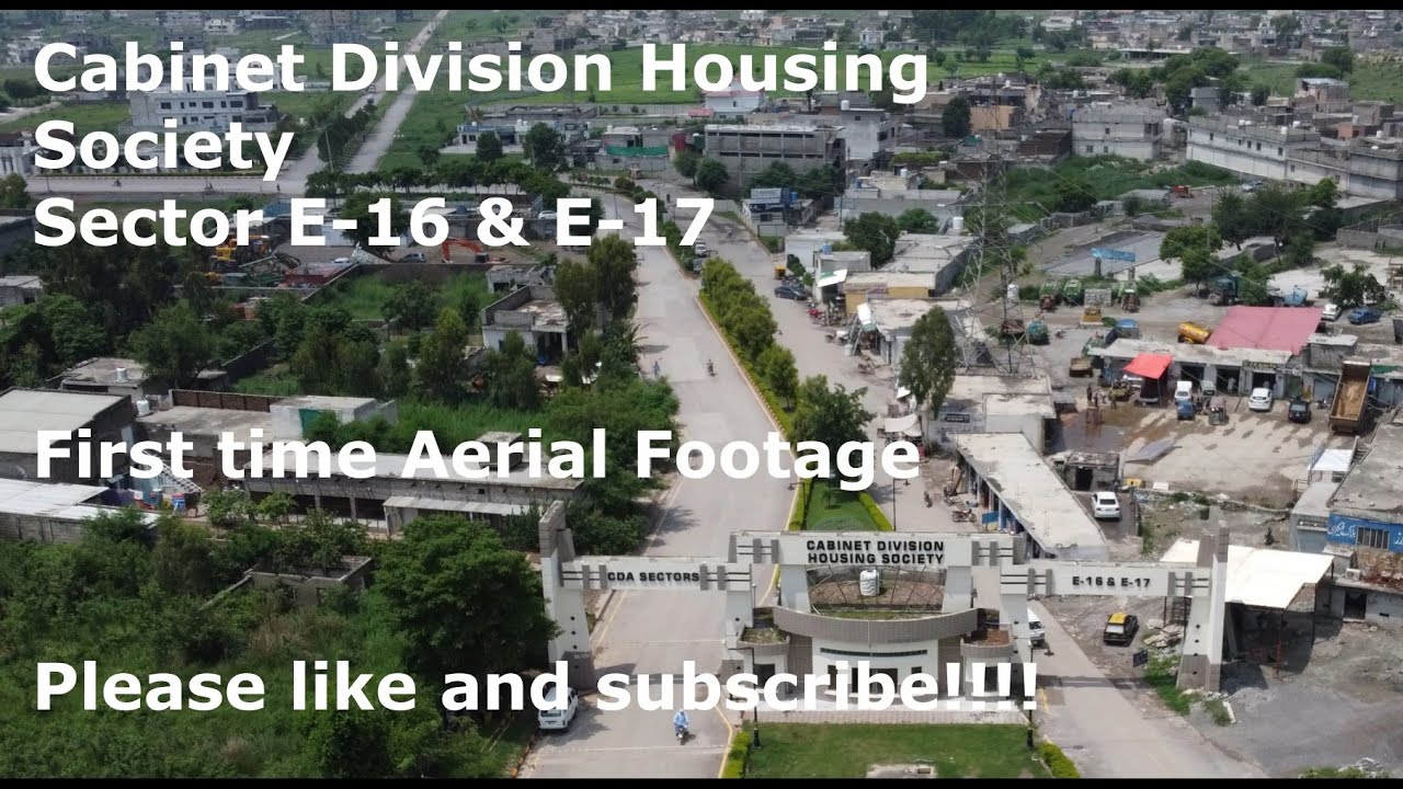 Cabinet Division Housing Society CDECHS E-16 and E-17 Latest Development 01 Aug 22 update