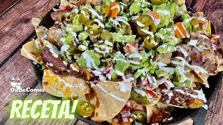 Receta De Nachos Con Rib Eye Ondecomer Durango