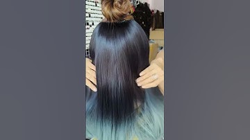 Tóc giả kẹp chữ u omper hai màu #tockep #tocgia