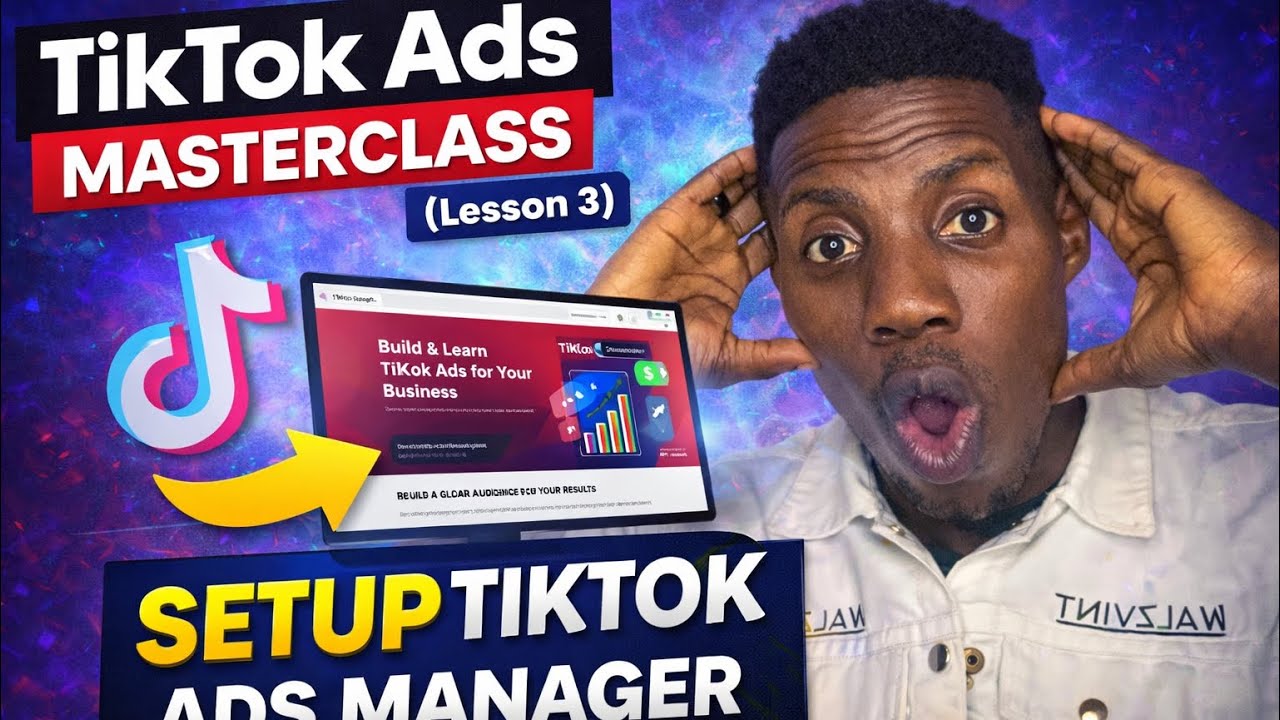 ⁣How to Set Up TikTok Ads Manager (Step-by-Step) | TikTok Ads Masterclass – Lesson 3