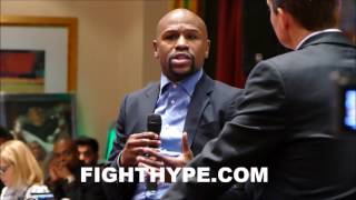 FLOYD MAYWEATHER RECALLS WHAT HE TOLD SHANE MOSLEY WHEN HE GOT CRACKED WITH MASSIVE RIGHT HAND