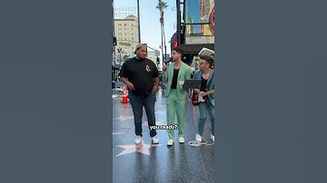 Thumbnail of official version here⬆️ I wasn’t expecting that from this rapper in Hollywood🤯 @tylerp.8798