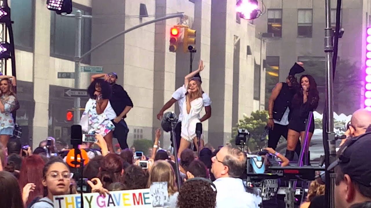 Little Mix - Black Magic Third Rehearsal - Today Show Concert 8/19/15