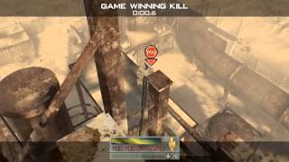 Cod MW2 Cool Throwing Knife Trickshot