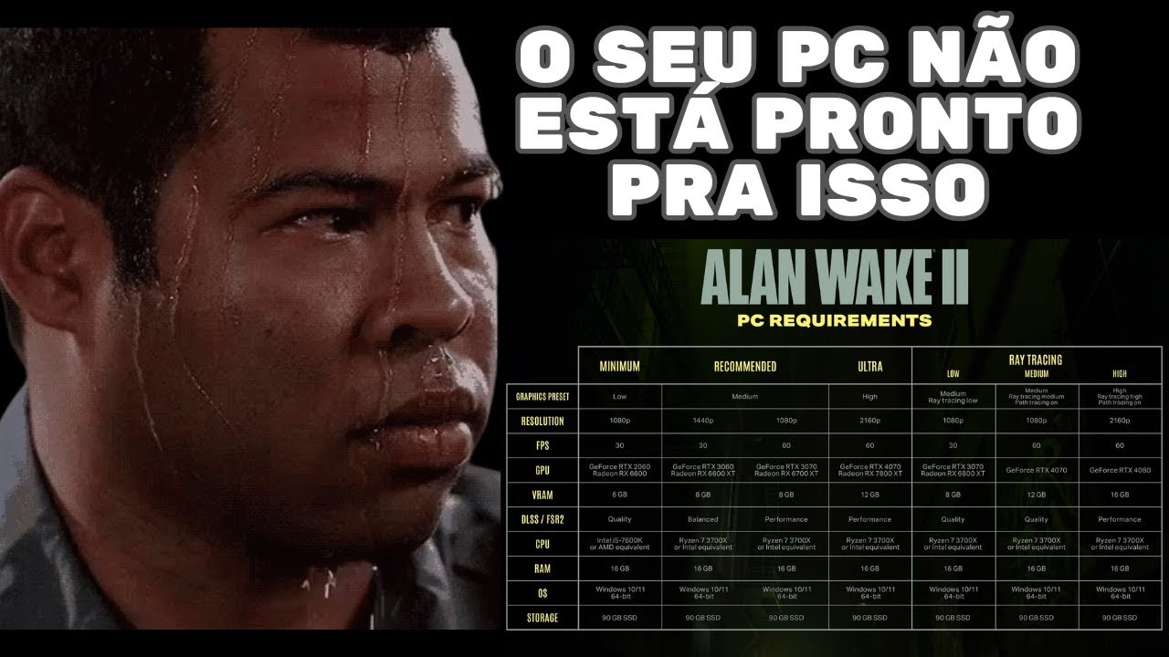 Alan Wake 2: Análise e Requisitos - PC