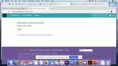 Code.org Student Login