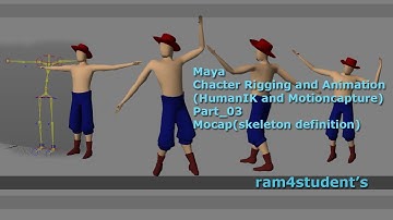 Character Rigging and Animation (HumanIK and MoCap examples)_Part_03