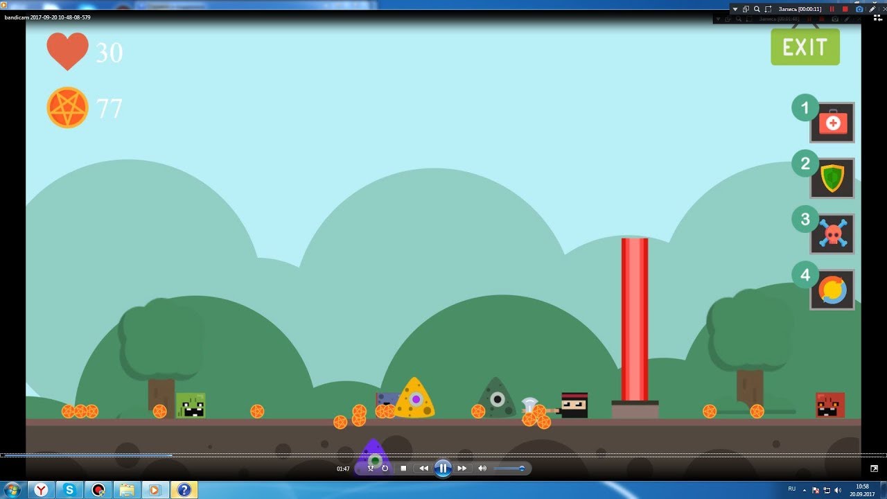 The Astral Here.Снова кубики.