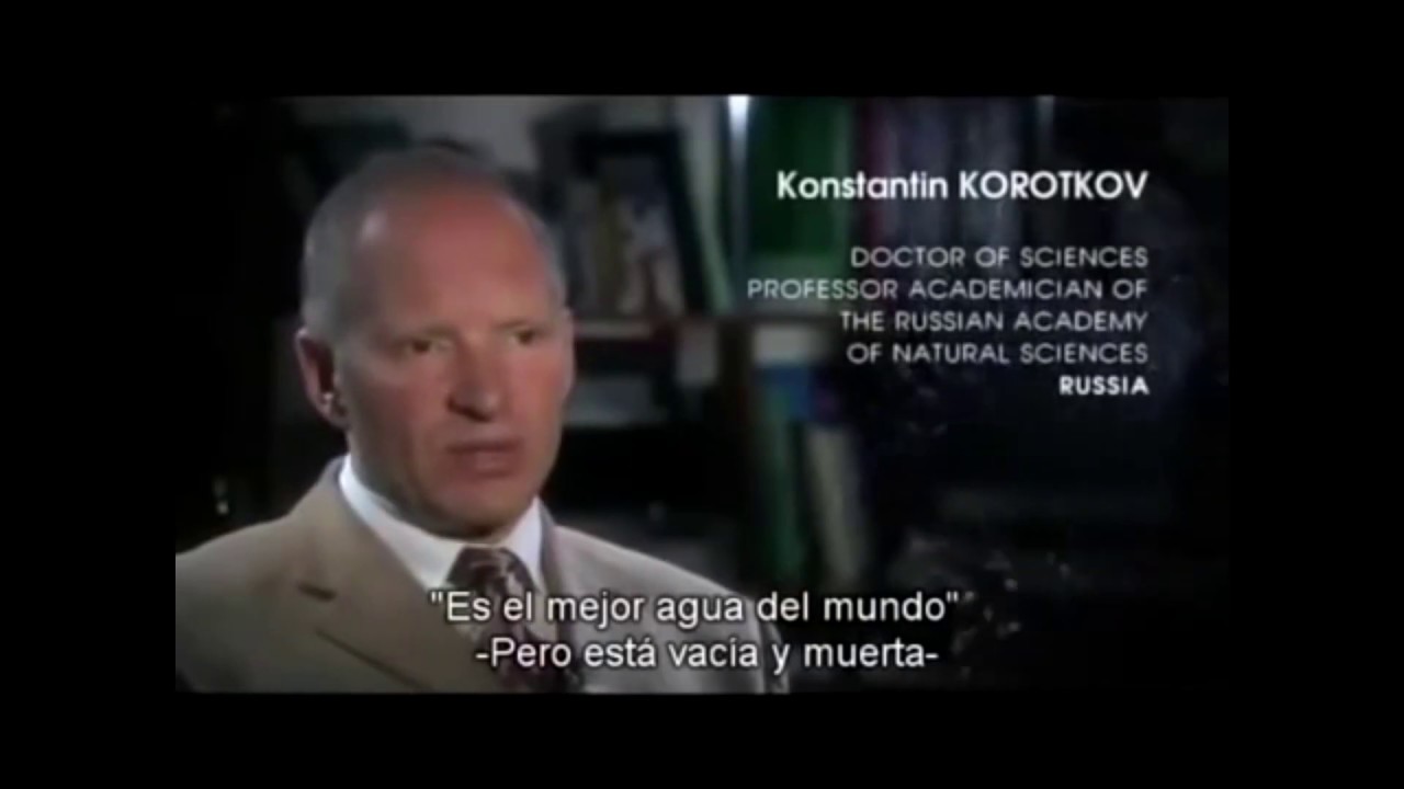agua estructurada pdf Los animales prefieren agua pura natural, agua viva
