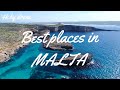 MALTA 2021 by drone 4k (Best places)