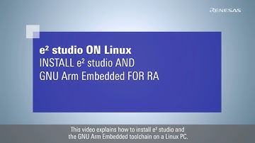 e² studio on Linux - Install e² studio and GNU Arm Embedded for RA
