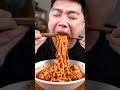 Spicy noodles red spicy #pov #shorts #mukbang