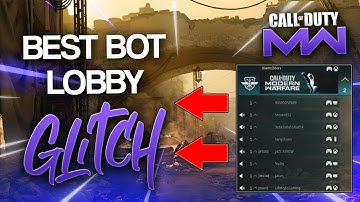 *BEST* MODERN WARFARE BOT LOBBY GLITCH! MW BOT LOBBY GLITCH! HOW TO FIND BOT LOBBIES! MW GLITCHES!