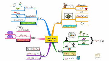 خريطة ذهنية لسورة البقرة، الوجه I45I، الآيات |269 - 265|