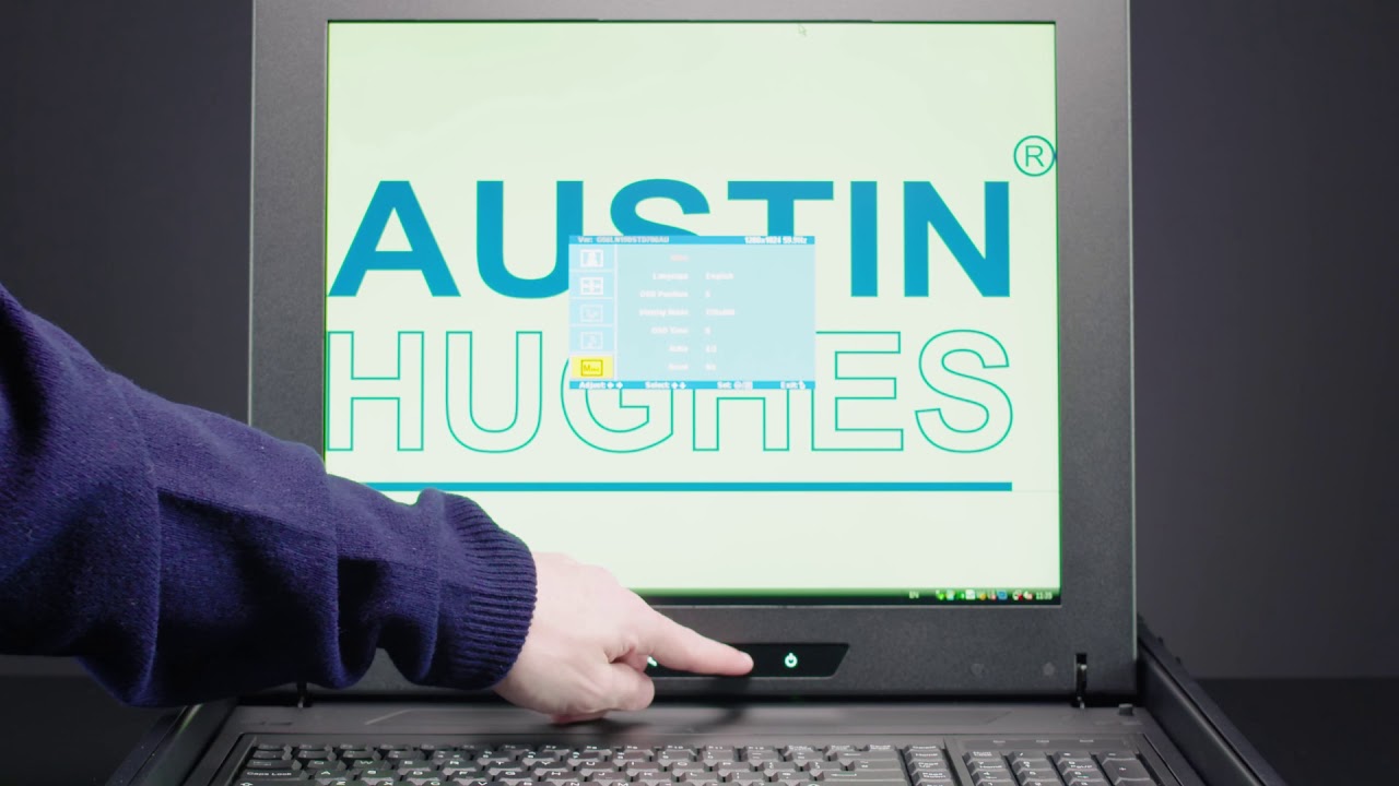 Austin Hughes KVM Switch & LCD Console Drawers