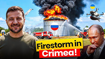 Josh for all Ukraine’s Asymmetric Firestorm Crimea’s Fuel and Rail Network in Flames Ukrai