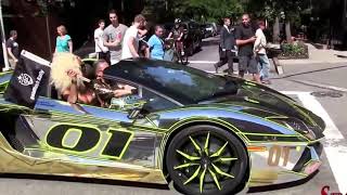 SUPERCAR SHOWDOWN CRAZY Bugatti Chiron Lamborghini Aventador supercar Koenigsegg 2018