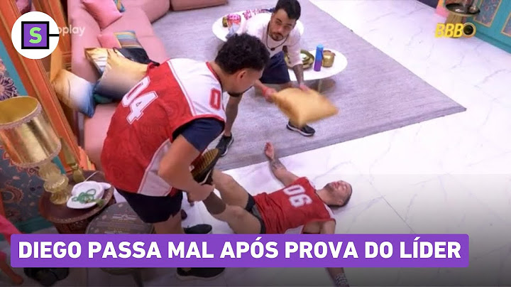 BBB 25: Diego tem CRISE DE ASMA após Prova do Líder e PASSA MAL