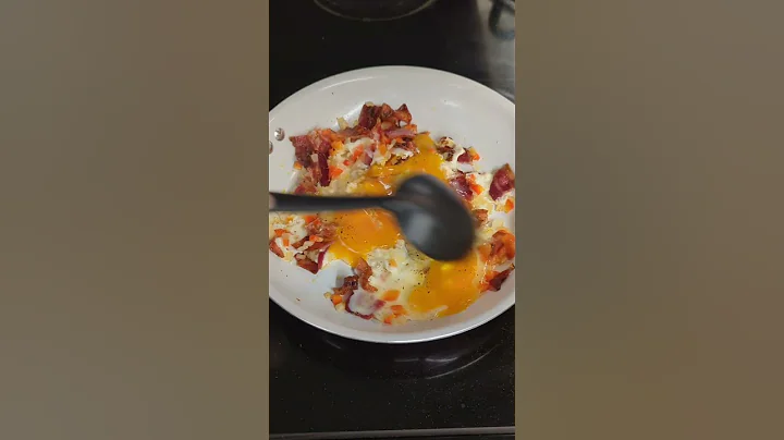 My go-to quick breakfast - Breakfast Burritos #shorts