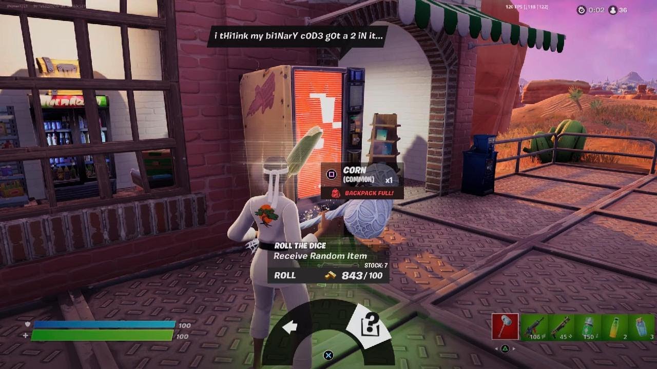 Fortnite Broken Vending Machine 