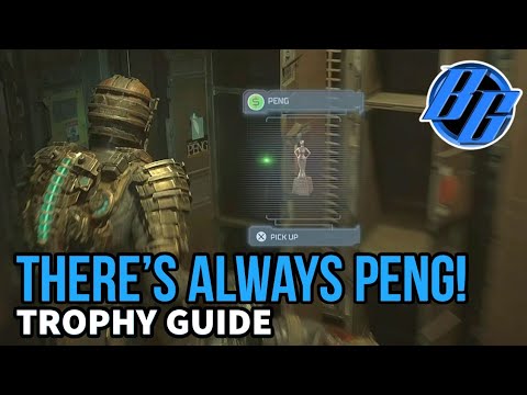 Dead Space Remake - There's Always Peng! Trophy / Achievement Guide [Peng Treasure Location = 10k]