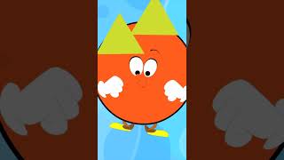 Форма песни #shorts #shapesong #learnshapes #kindergartenrhymes #kidscartoon