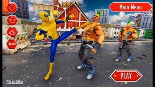 Spider Superhero Street Fight | Spider Hero Vs Super Villains - Android GamePlay screenshot 5