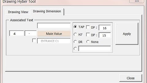 Drawing Macro to quickly change associated text of dimension in drawing catia.