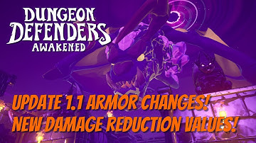 DDA Update 1.1 Armor Value Changes! New Damage Reduction Values!