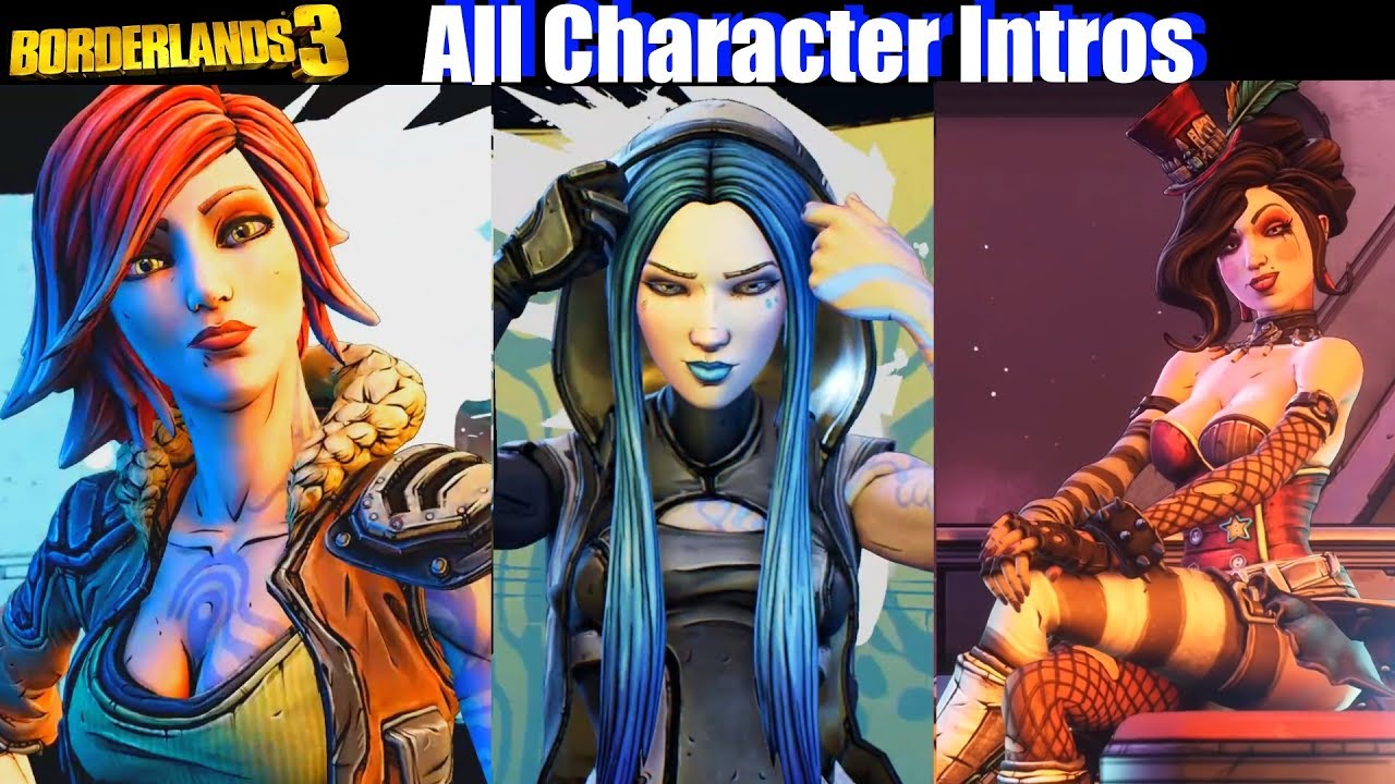 borderlands female characters