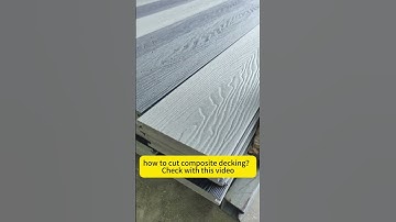 how to cut composite decking？Check with this video #howtocutcompositedecking