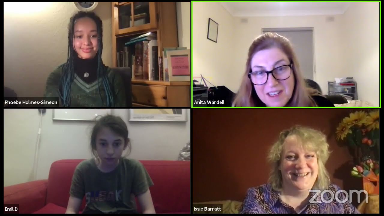 #NationalYouthJazz Wednesday: Issie Barratt in conversation with Pete Churchill and Anita Wardell