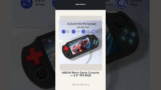 ANS16 Retro Game Console — 4.5" IPS RGB | R36S #Shorts