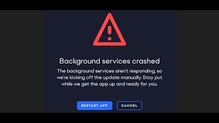 How To Fix EA App Error Background Services Crashed The Background Services Aren't Responding