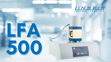 Laser Flash LFA 500 Thermal Diffusivity Thermal Conductivity Analyzer