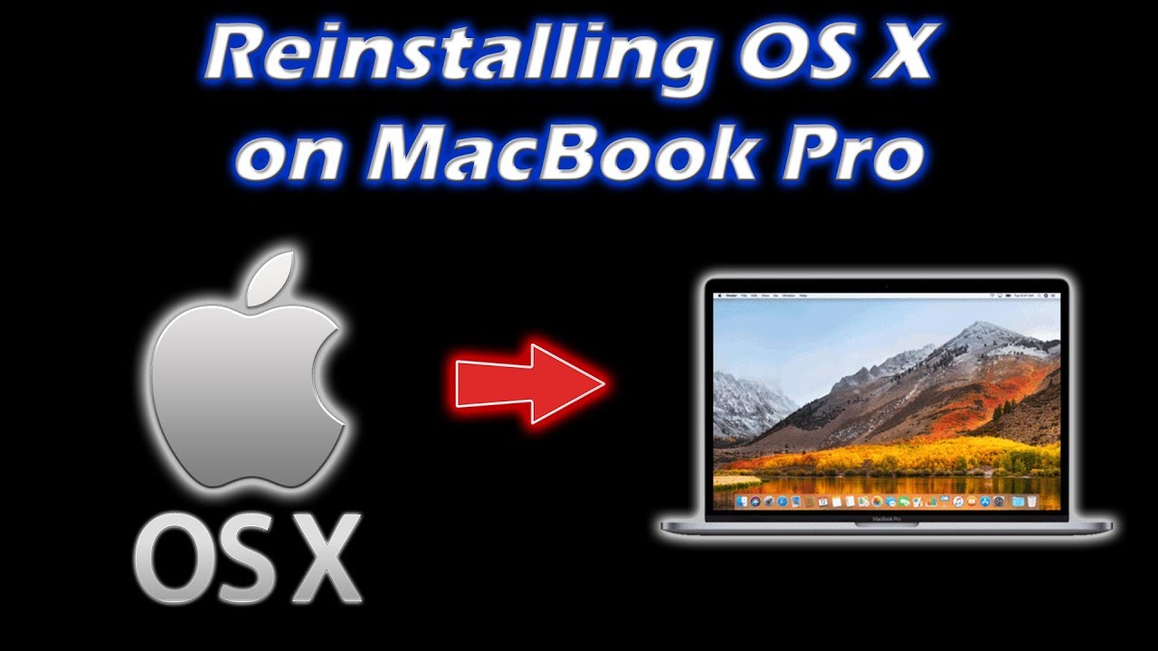How to install macOS X on Apple computer - YouTube