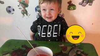 Egg in Vinegar Science Experiment for Kids!!! THE EGG EXPLODED EVERYWHERE!!!!!!!!!!!! BIG FAIL!!!