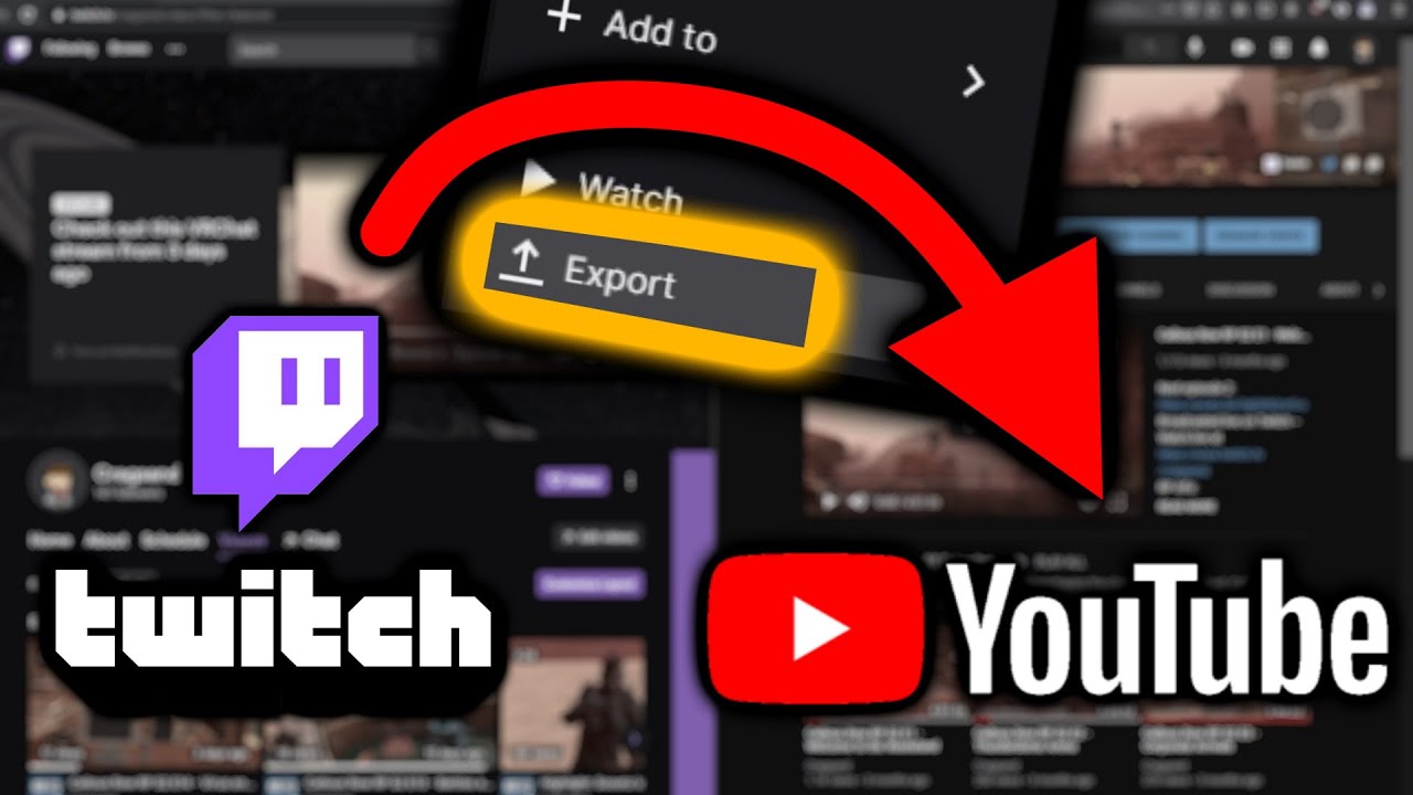 How to set up a VOD Archive Channel on YouTube for Twitch - guide and tips - Export VODs for dummies