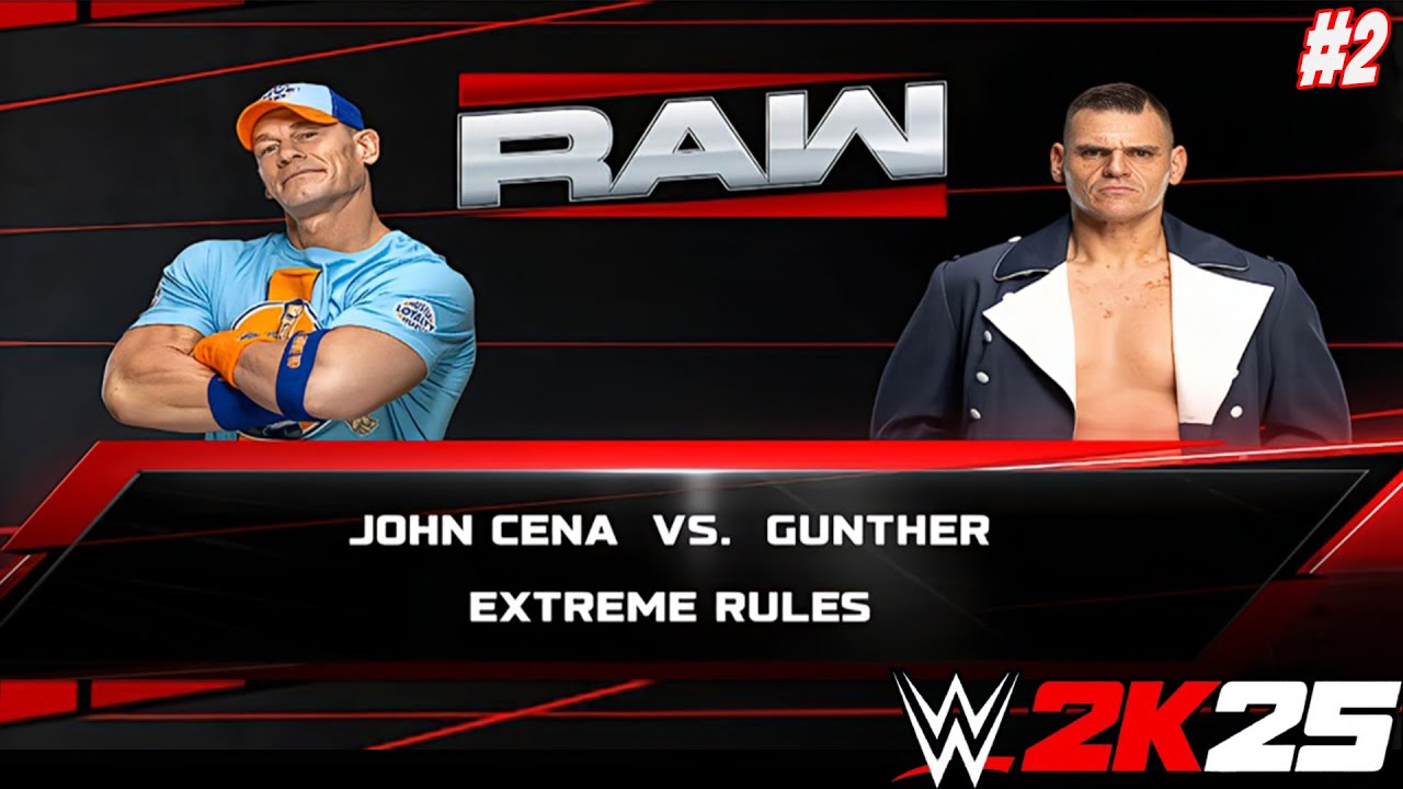 John Cena final match (true ending) |WWE 2K25 |Tatom