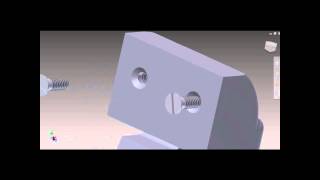 Machine Vise Animation