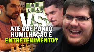 CASIMIRO NARRA CHICO MOEDAS VS GM KRIKOR NO XADREZ - FT. ALLAN E BELTRÃO | Cortes do Casimito