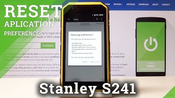 How to Reset App Preferences on Stanley S241 - Restore Original App Settings