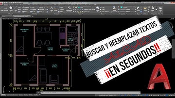 AutoCAD: Buscar y sustituir textos automáticamente en cuestión de segundos y ahorra tiempo.