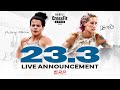 CrossFit Open Workout 23.3 Live Announcement